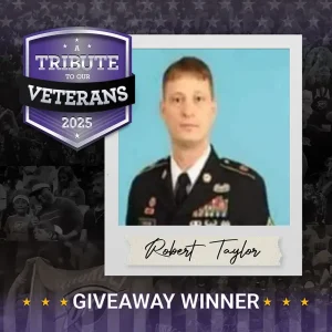 2025 Veterans Contest Giveaway Winner