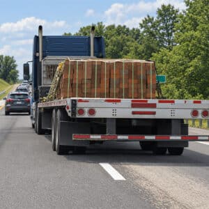 improperly loaded truck